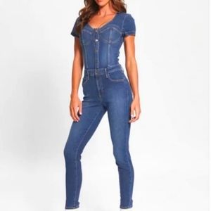 Guess denim jumpsuit